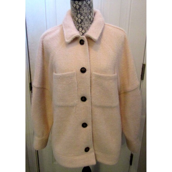 Anthropolgy Greylin Shacket Charley Shirt Jacket Cozy Coat Retail $138 Womens XL - Picture 2 of 8